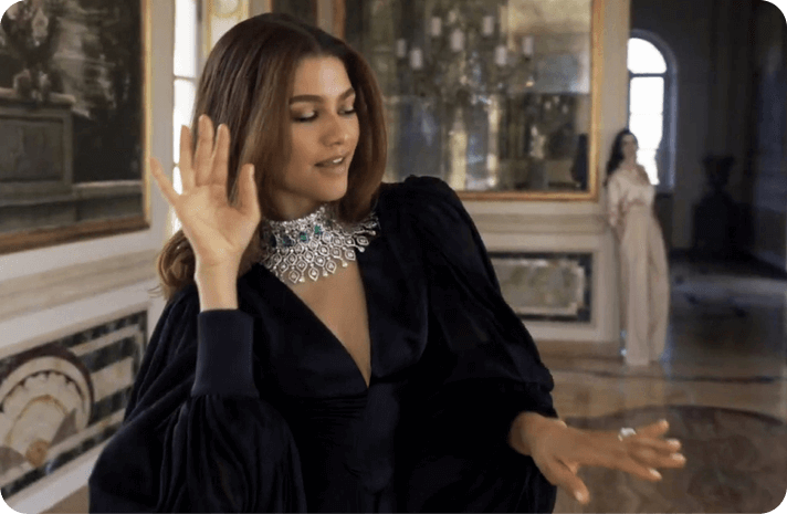 Zendaya dons Cong Tri design for jewelry campaign