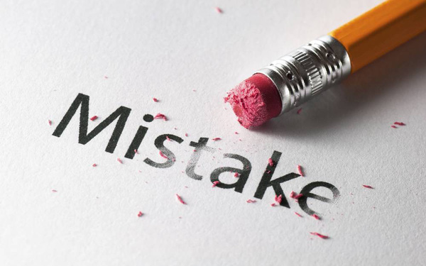 sai lầm Tiếng Anh là gì