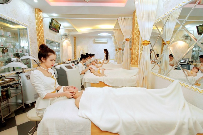 NGÀNH THẨM MỸ TIẾNG ANH LÀ BEAUTY INDUSTRY VỚI CÁC DỊCH VỤ SPA VÀ LÀM ĐẸP CHUYÊN SÂU