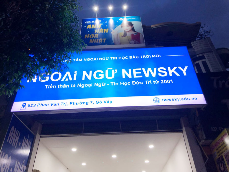 NewSky ielts cấp tốc hcm chất lượng cao