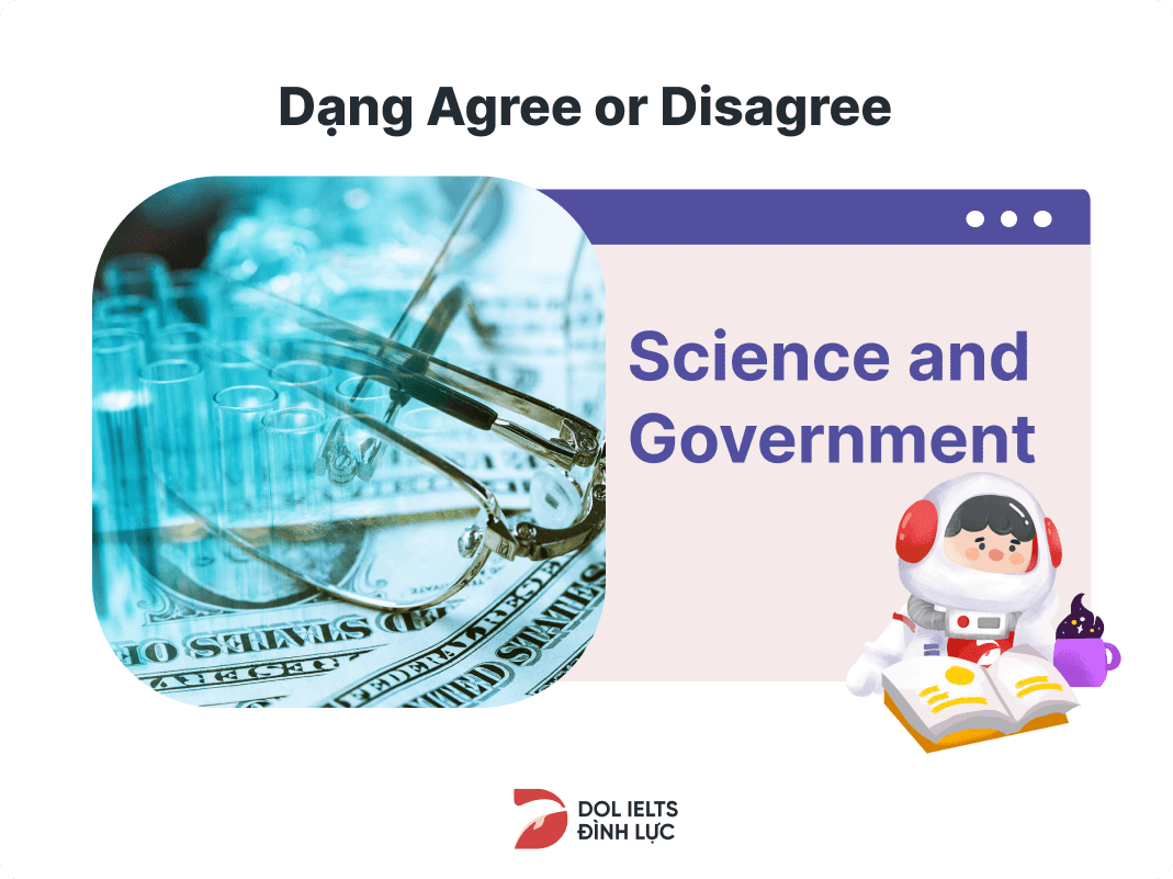 Topic Science and Government Agree or Disagree