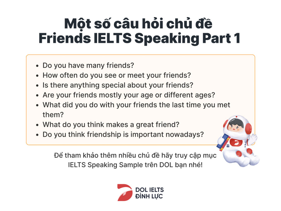 friends topic for ielts writing