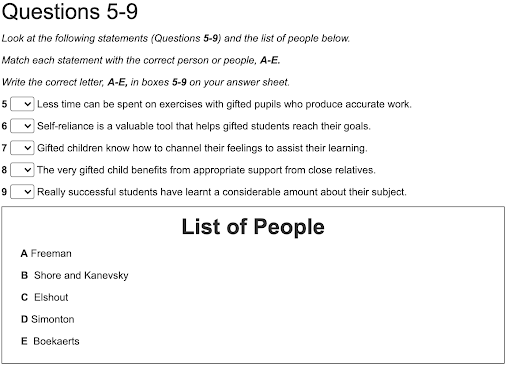 cách làm bài categorisation classification trong ielts reading