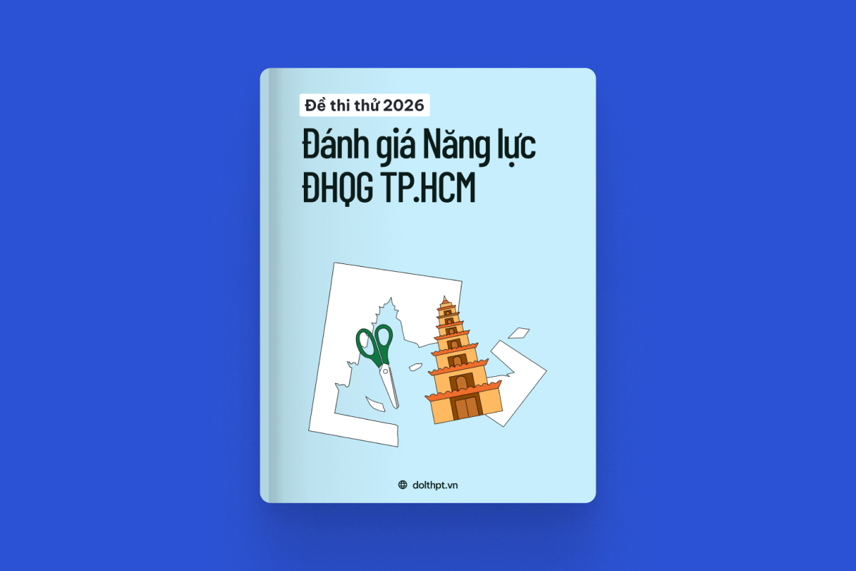 Đề thi thử ĐGNL ĐHQG TP.HCM năm 2026