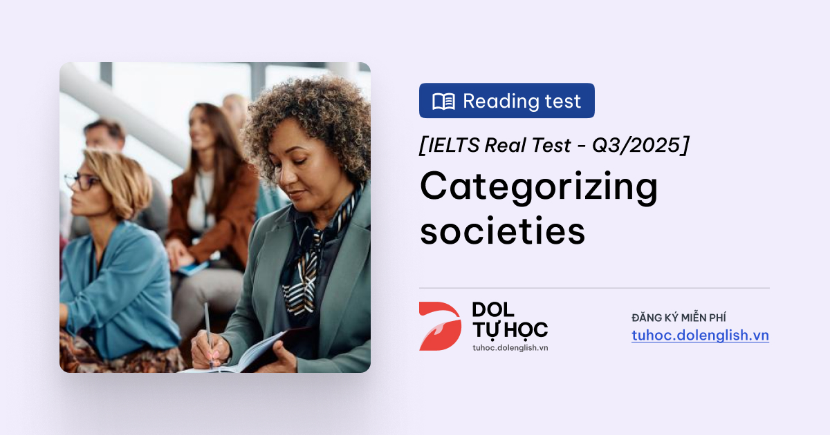 Categorizing societies