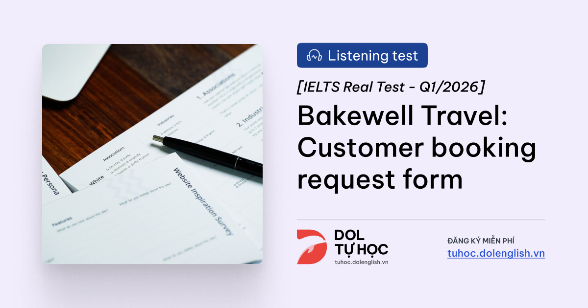 Customer Booking Request Form
