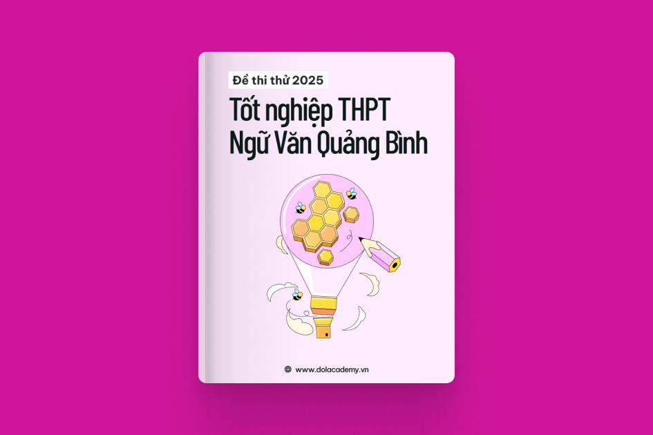 Đề thi thử tốt nghiệp THPT môn Ngữ Văn Sở GD&ĐT Quảng Bình năm 2025 exam cover