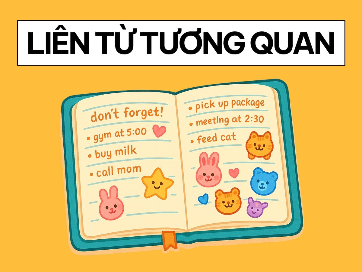Bài tập liên từ tương quan cơ bản và nâng cao (có đáp án)
