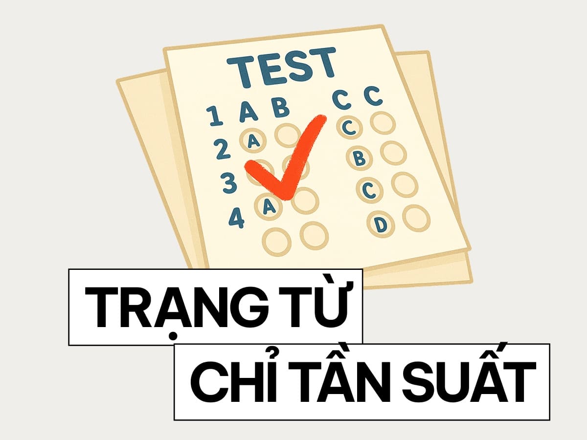 Bài tập Trạng từ chỉ tần suất cơ bản và nâng cao (có đáp án)
