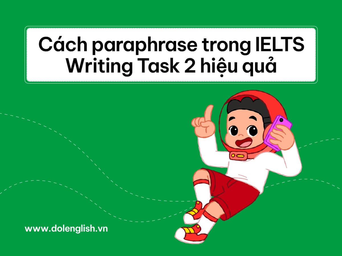 Paraphrasing Introduction Task 2 TIẾT LỘ 4 Cách Paraphrase trong IELTS Writing Task 2 tăng band hiệu quả