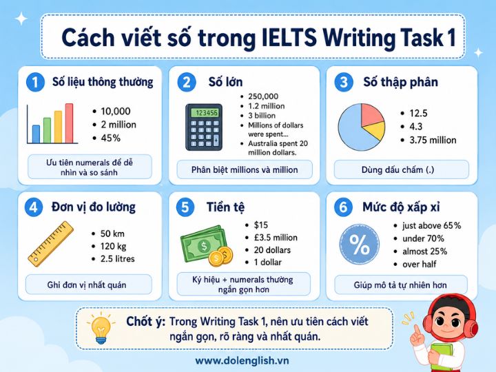 [{"type":"p","id":"xREas81ZbsSrqq6Wmvrtv","children":[{"text":"Cách viết số trong bài thi IELTS & Cách viết số trong IELTS Writing Task 1"}]}]