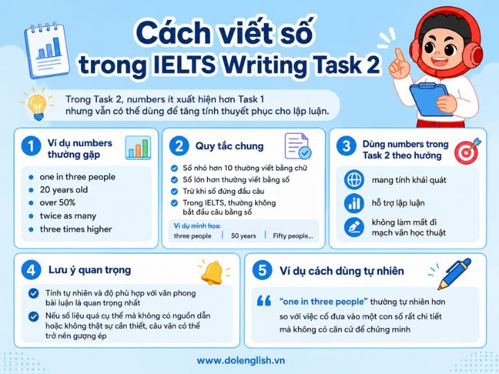 [{"type":"p","children":[{"text":"Cách viết số trong bài thi IELTS & Cách viết số trong IELTS Writing Task 2"}]}]