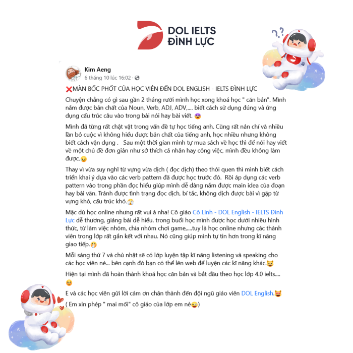 ielts đình lực phốt