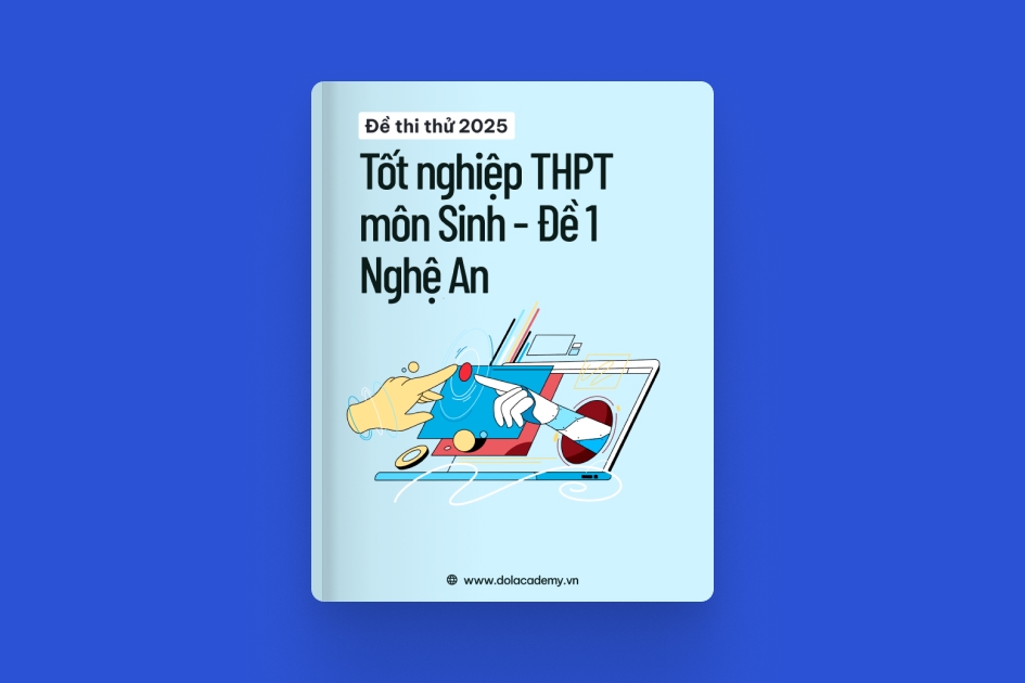 Đề thi thử tốt nghiệp THPT môn Sinh Học tỉnh Nghệ An 2025 - Đề 01 exam cover