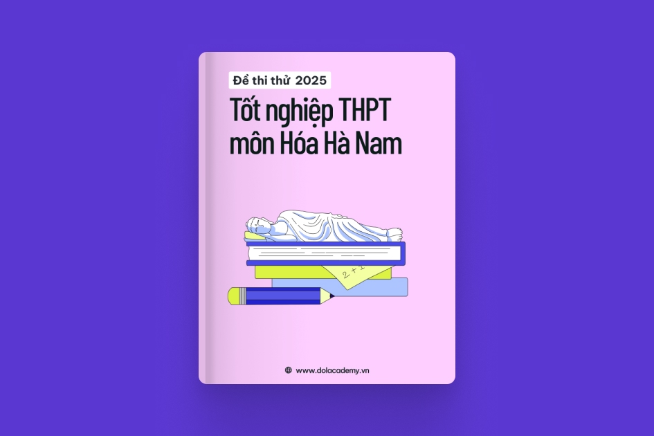 Đề thi thử tốt nghiệp THPT môn Hóa Học tỉnh Hà Nam 2025 exam cover