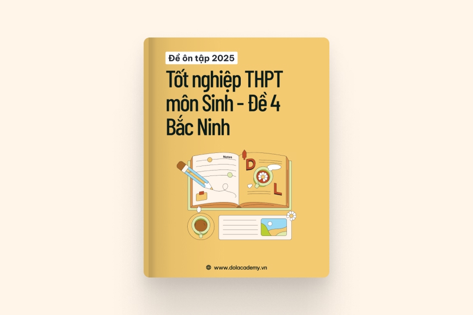 Đề thi thử tốt nghiệp THPT môn Sinh Học tỉnh Bắc Ninh 2025 - Đề 04 exam cover