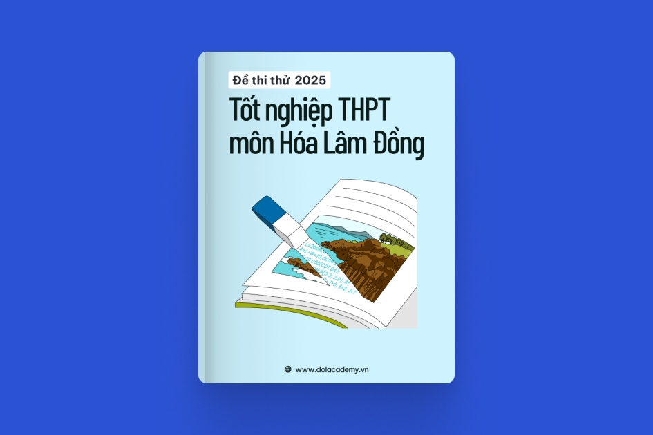 Đề thi thử tốt nghiệp THPT môn Hóa Học tỉnh Lâm Đồng 2025 exam cover