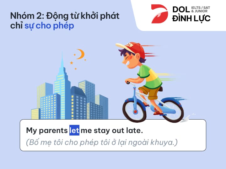 [{"type":"p","children":[{"text":"động từ khởi phát chỉ sự cho phép"}]}]