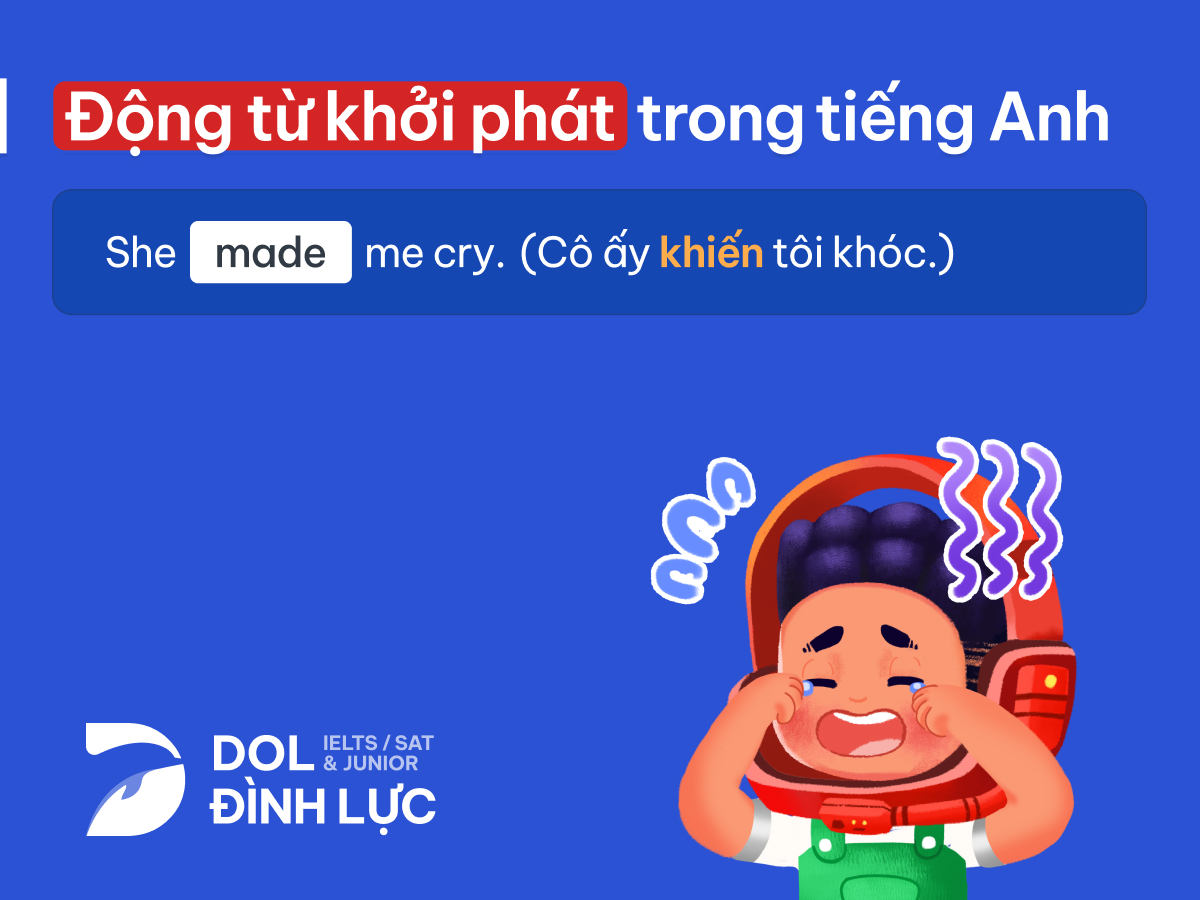 động từ khởi phát trong tiếng anh