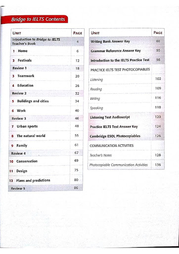 Bridge to IELTS Band 3.5 to 4.5 - Teacher's Book