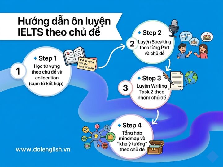 [{"type":"p","children":[{"text":"Các chủ đề thường gặp trong IELTS & Hướng dẫn ôn luyện IELTS theo chủ đề "}]}]