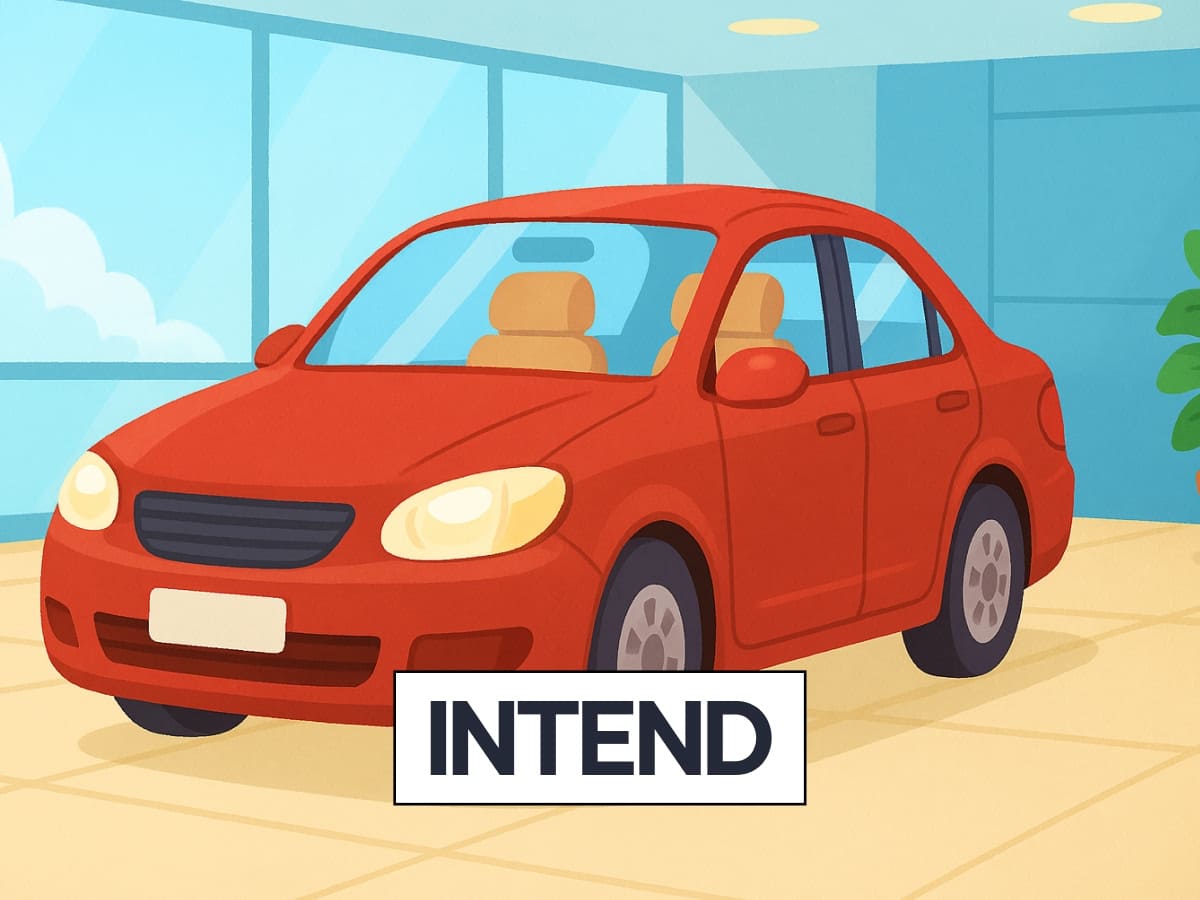 Intend to V và Intend V-ing