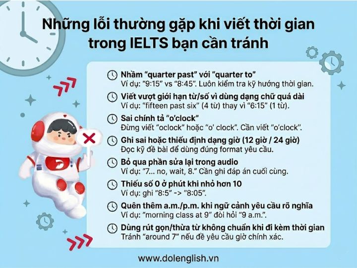 [{"type":"p","id":"jSKedqBc7KDwCeya-ZdY6","children":[{"text":"Cách viết thời gian trong IELTS & Những lỗi thường gặp khi viết thời gian trong IELTS"}]}]