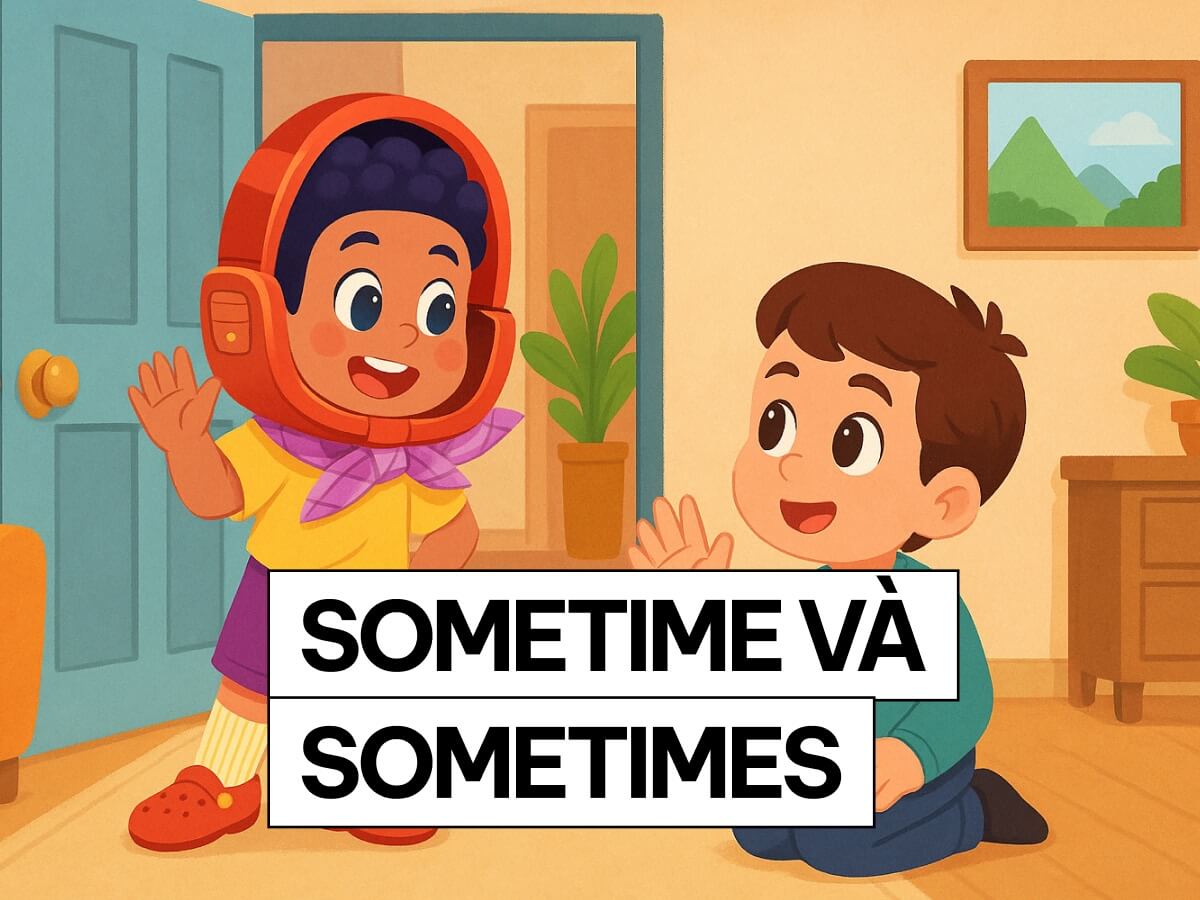 phân biệt sometime sometimes và some time