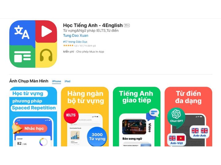 [{"type":"p","children":[{"text":"App học từ vựng IELTS miễn phí, Phần mềm học từ vựng IELTS miễn phí  "}]}]