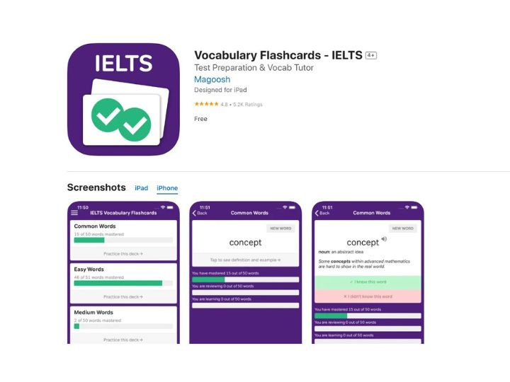 [{"type":"p","children":[{"text":"App học từ vựng IELTS miễn phí, Phần mềm học từ vựng IELTS miễn phí  "}]}]