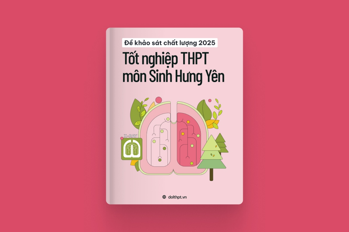 Đề khảo sát chất lượng tốt nghiệp THPT môn Sinh Học tỉnh Hưng Yên 2025 exam cover