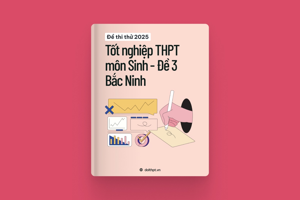 Đề thi thử tốt nghiệp THPT môn Sinh Học tỉnh Bắc Ninh 2025 - Đề 03 exam cover