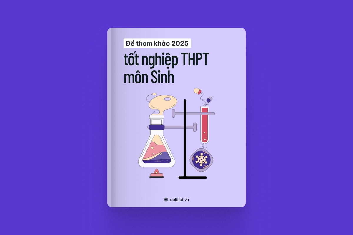 Đề tham khảo tốt nghiệp THPT môn Sinh Học năm 2025 exam cover