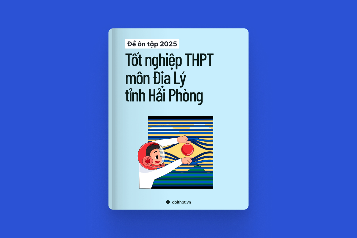 Đề thi thử tốt nghiệp THPT môn Địa Lý Sở GD&ĐT Hải Phòng năm 2026 exam cover