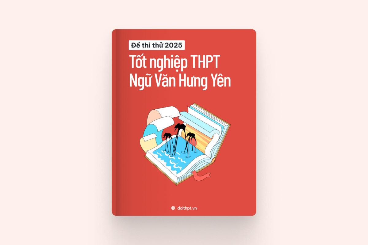 Đề thi thử tốt nghiệp THPT môn Ngữ Văn Sở GD&ĐT Hưng Yên năm 2025 exam cover