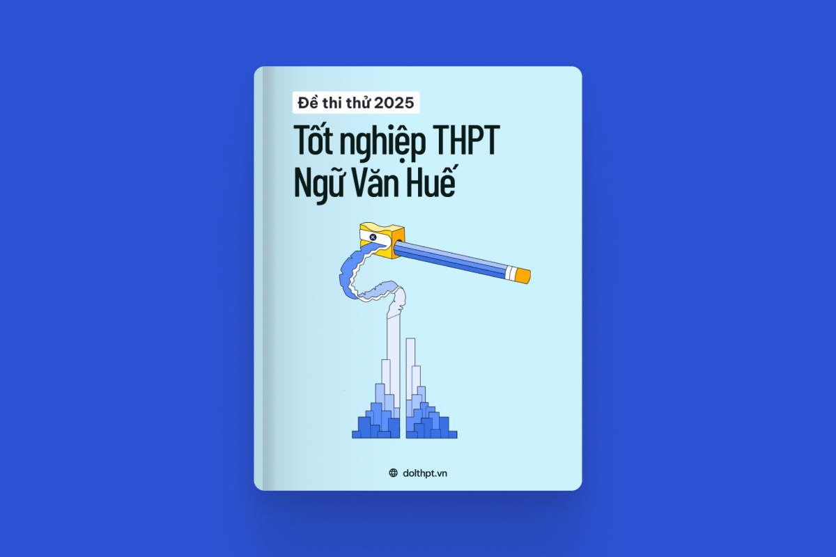 Đề thi thử tốt nghiệp THPT môn Ngữ Văn Sở GD&ĐT Thành phố Huế năm 2025 exam cover