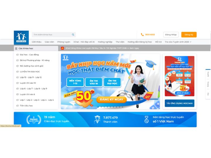 [{"type":"p","children":[{"text":"Trang web ôn thi đgnl & đgtd miễn phí & HOCMAI - Website học trực tuyến lâu năm có giải pháp ôn ĐGNL và ĐGTD theo từng kỳ thi"}]}]