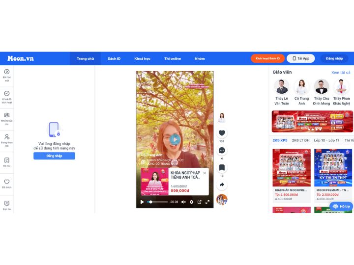 [{"type":"p","children":[{"text":"Trang web ôn thi đại học miễn phí & Moon.vn - Website ôn thi THPT kết hợp bài giảng và luyện đề online"}]}]