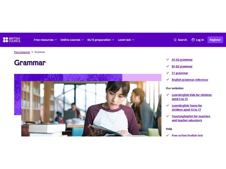 [{"type":"p","children":[{"text":"Web học ngữ pháp tiếng Anh & British Council LearnEnglish – Grammar"}]}]