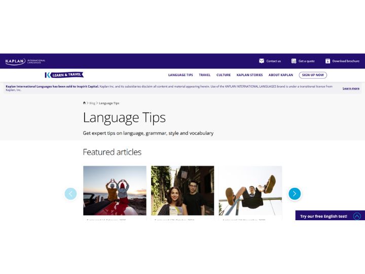 [{"type":"p","children":[{"text":"Web học ngữ pháp tiếng Anh &  Kaplan International Languages Blog – Language Tips  "}]}]
