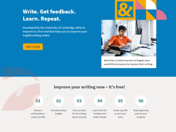 tính năng write and improve dành cho học sinh