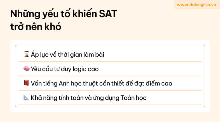 [{"type":"p","id":"s--7wD_C3uZgLiPVxGrZL","children":[{"text":"Thi SAT có khó không? Độ tuổi thi SAT? Nên học SAT từ lớp mấy? & Những yếu tố khiến SAT trở nên khó"}]}]